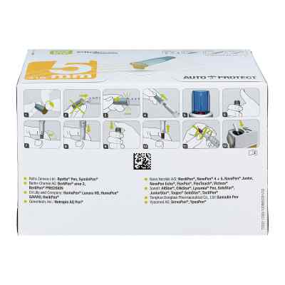 Clickfine Autoprotect Pen-nadeln 5 mm 31 G bei apo-discounter.de bestellen