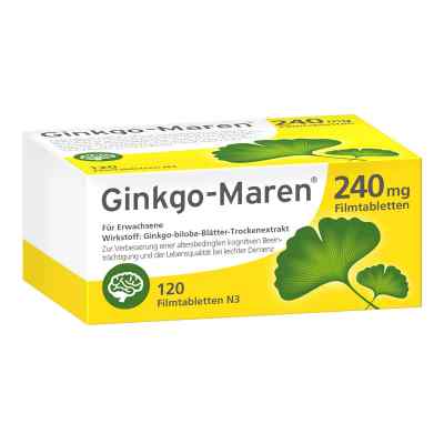 Ginkgo-maren 240 mg Filmtabletten bei apo-discounter.de bestellen