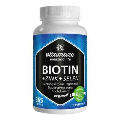 Vitamaze Biotin 10 mg hochdosiert+Zink+Selen bei apo-discounter.de bestellen