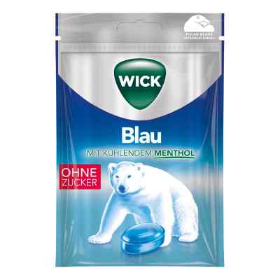 Wick Blau Menthol Bonbons ohne Zucker Beutel bei apo-discounter.de bestellen