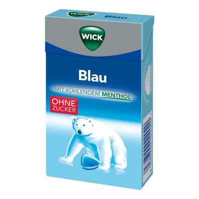 Wick Blau Menthol Bonbons ohne Zucker Clickbox bei apo-discounter.de bestellen