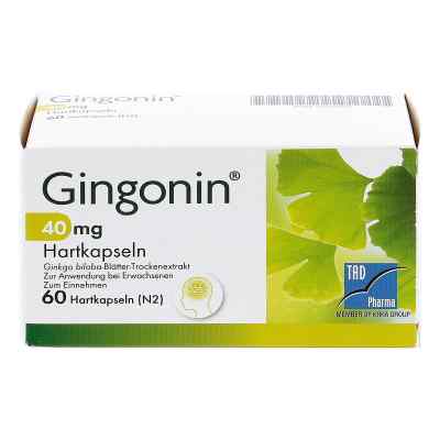 Gingonin 40 mg Hartkapseln bei apo-discounter.de bestellen