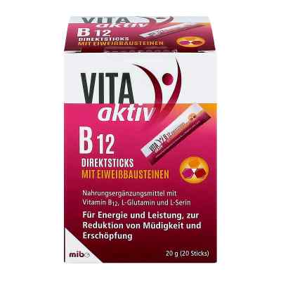 Vita Aktiv B12 Direktsticks mit Eiweissbausteinen bei apo-discounter.de bestellen