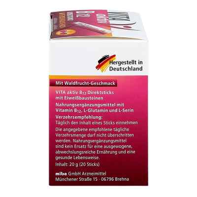 Vita Aktiv B12 Direktsticks mit Eiweissbausteinen bei apo-discounter.de bestellen