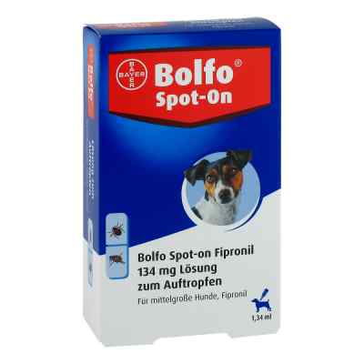 Bolfo Spot-on Fipronil 134 mg Lösung für mittelgr.hunde bei apo-discounter.de bestellen