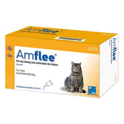 Amflee 50 mg Spot-on Lösung zur, zum Auftropfen für Katzen bei apo-discounter.de bestellen