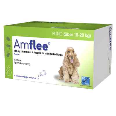 Amflee 134 mg Spot-on Lösung für mittelgr.hunde 10-20kg bei apo-discounter.de bestellen