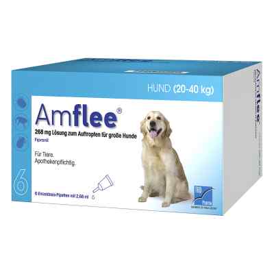 Amflee 268 mg Spot-on Lösung für grosse Hunde 20-40kg bei apo-discounter.de bestellen