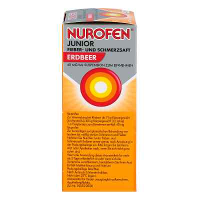 Nurofen Junior Fieber-u.schmerzsaft Erdbe.40 mg/ml bei apo-discounter.de bestellen