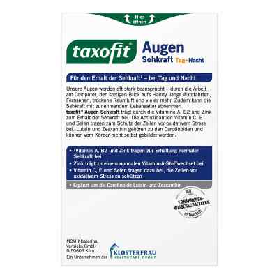 Taxofit Augen Sehkraft Kapseln bei apo-discounter.de bestellen