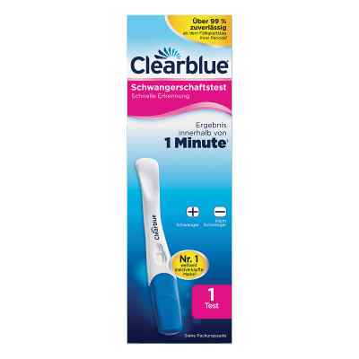 Clearblue Schwangerschaftstest schnelle Erkennung bei apo-discounter.de bestellen