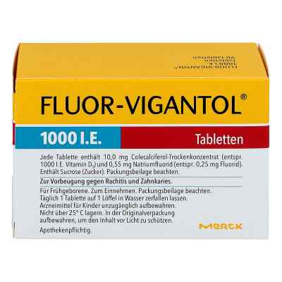 Fluor Vigantol 1.000 I.e. Tabletten bei apo-discounter.de bestellen