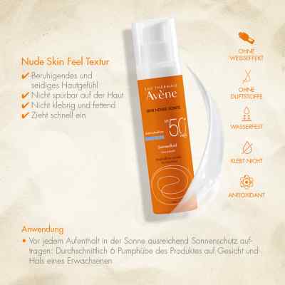 Avene Sunsitive Sonnenfluid Spf 50+ ohne Duftst. bei apo-discounter.de bestellen