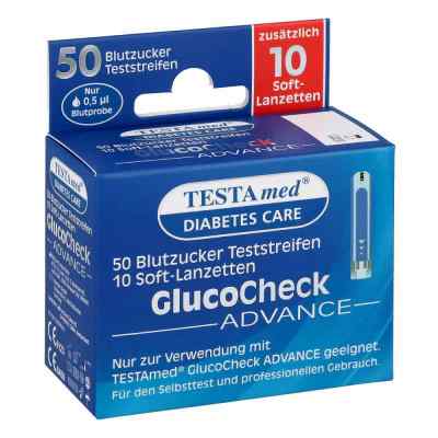 Testamed Glucocheck Advance Teststreif.m.10 Lanz. bei apo-discounter.de bestellen