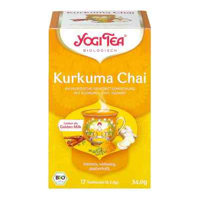 Yogi Tea Kurkuma Chai Bio Teebeutel bei apo-discounter.de bestellen