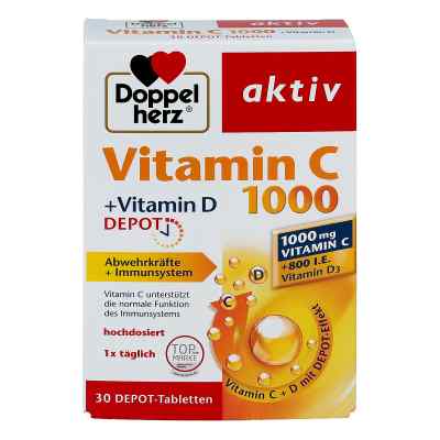 Doppelherz aktiv Vitamin C 1000+vitamin D Depot bei apo-discounter.de bestellen