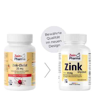 Zink Chelat 25 mg in magensaftresist.veg.Kaps. bei apo-discounter.de bestellen
