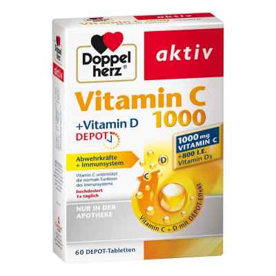Doppelherz aktiv Vitamin C 1000+vitamin D Depot bei apo-discounter.de bestellen