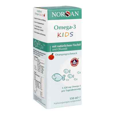 Omega 3 Kids Fischöl flüssig Norsan bei apo-discounter.de bestellen