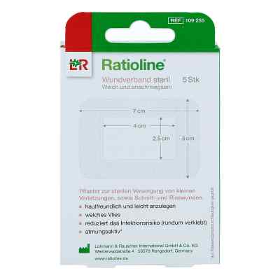 Ratioline Wundverband 7x5 cm steril bei apo-discounter.de bestellen
