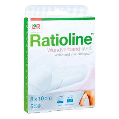 Ratioline Wundverband 10x8 cm steril bei apo-discounter.de bestellen