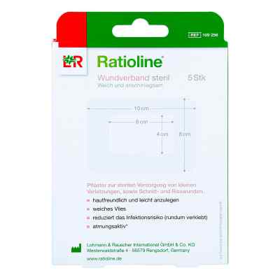 Ratioline Wundverband 10x8 cm steril bei apo-discounter.de bestellen