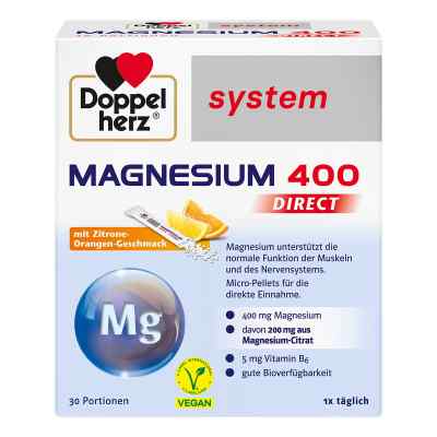 Doppelherz Magnesium 400 Direct system Pellets bei apo-discounter.de bestellen