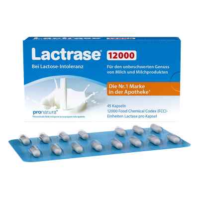 Lactrase 12.000 Fcc Kapseln bei apo-discounter.de bestellen