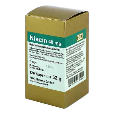 Niacin 40 mg pro Kapsel bei apo-discounter.de bestellen