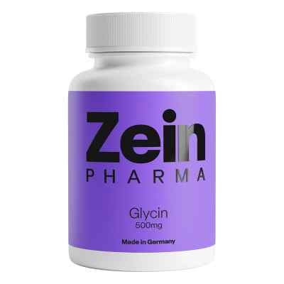 Glycin 500 mg in veg.HPMC Kapseln Zeinpharma 120 stk von Zein Pharma - Germany GmbH PZN 13817607