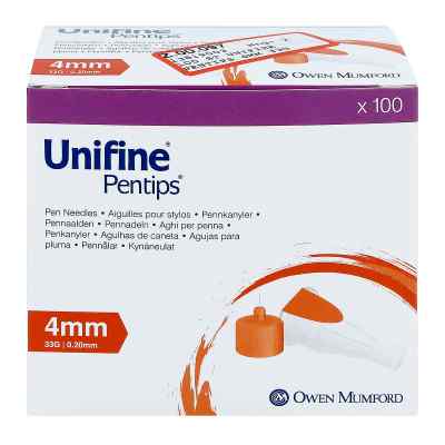 Unifine Pentips Kanüle 33 G 4 mm bei apo-discounter.de bestellen