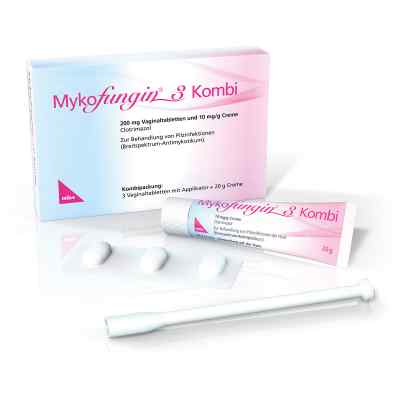 Mykofungin 3 Kombi 200 mg Vaginaltab.+10 mg/g Cre. bei apo-discounter.de bestellen