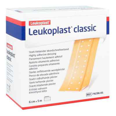 Leukoplast Classic Pflaster 6 cmx5 m Rolle bei apo-discounter.de bestellen