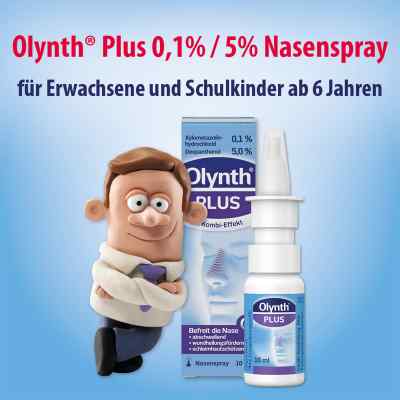 Olynth Plus 0,1%/5% für Erwachsenen nasenspray ohne K. bei apo-discounter.de bestellen