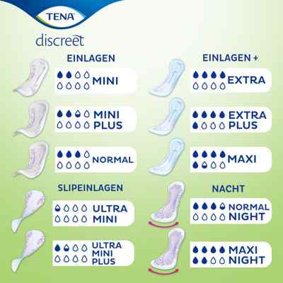 Tena LadyTENA LADY Discreet Einlagen ultra mini bei apo-discounter.de bestellen