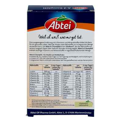 Abtei A-z Komplett Tabletten bei apo-discounter.de bestellen
