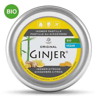 Ingwer Ginjer Pastillen Bio Zitrone