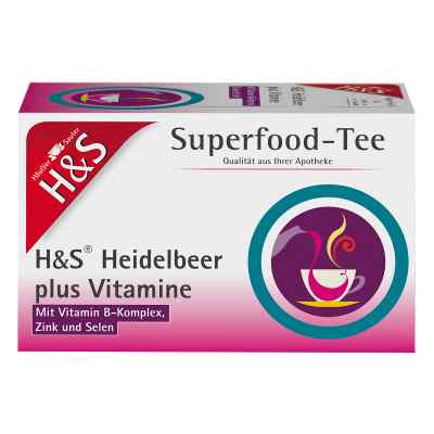H&s Heidelbeer plus Vitamine Filterbeutel bei apo-discounter.de bestellen