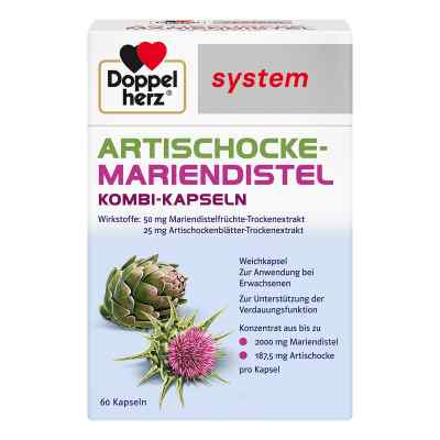 Doppelherz Artischocke-mariendistel system Weichk. bei apo-discounter.de bestellen