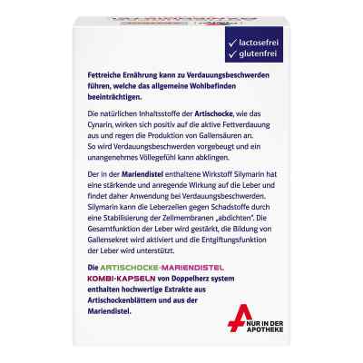 Doppelherz Artischocke-mariendistel system Weichk. bei apo-discounter.de bestellen