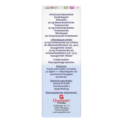 Doppelherz Artischocke-mariendistel system Weichk. bei apo-discounter.de bestellen