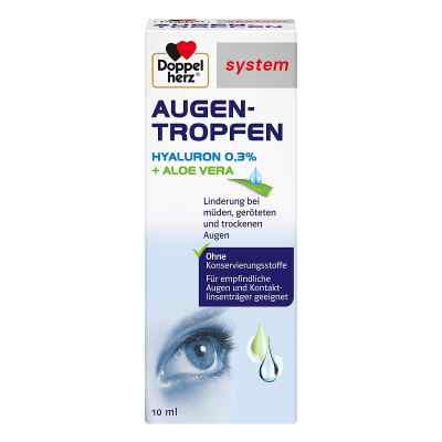 Doppelherz Augen-tropfen Hyaluron 0,3% system bei apo-discounter.de bestellen
