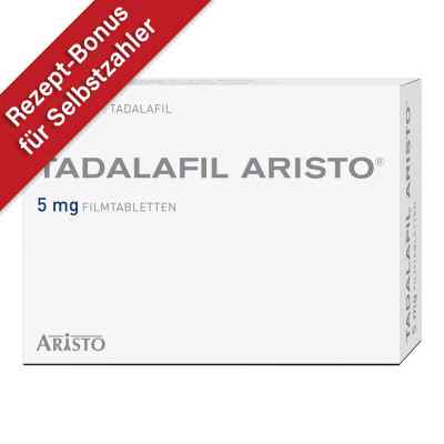 Tadalafil Aristo 5 mg Filmtabletten 100 stk von Aristo Pharma GmbH PZN 14022732