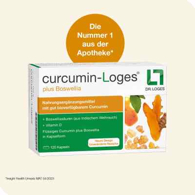 Curcumin-loges plus Boswellia Kapseln bei apo-discounter.de bestellen