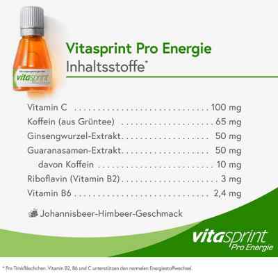 Vitasprint Pro Energie Trinkfläschchen bei apo-discounter.de bestellen