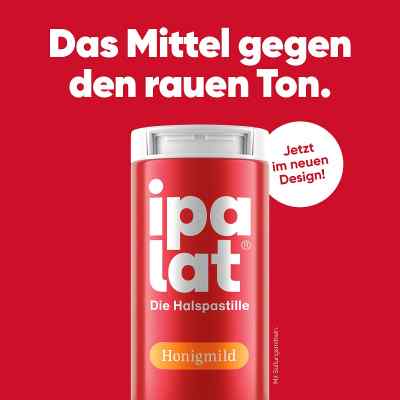 Ipalat Halspastillen honigmild ohne Menthol zuckerfr. bei apo-discounter.de bestellen