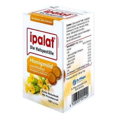 Ipalat Halspastillen honigmild ohne Menthol zuckerfr. bei apo-discounter.de bestellen