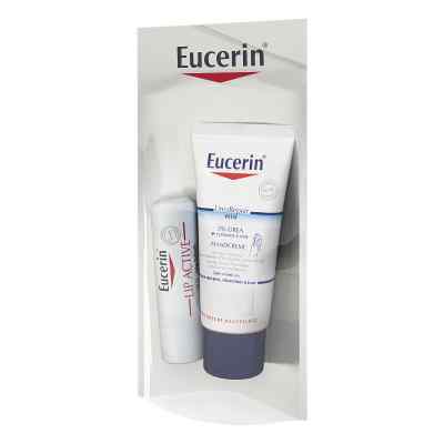 Eucerin Urearepair Plus Handcreme+lip Active Set bei apo-discounter.de bestellen