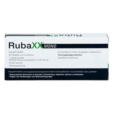 Rubaxx Mono Tabletten bei apo-discounter.de bestellen