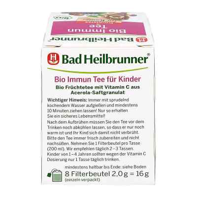 Bad Heilbrunner Bio Immun Tee für Kinder Filterbeut. bei apo-discounter.de bestellen